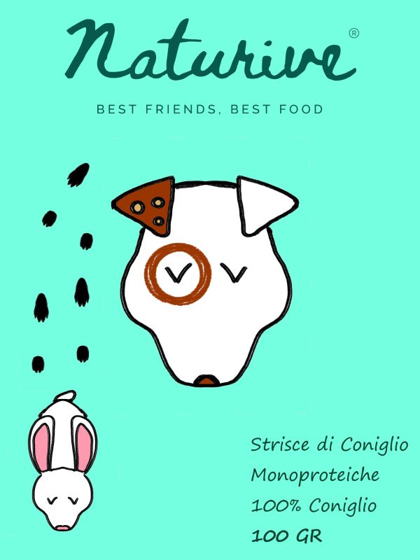 Strisce di coniglio