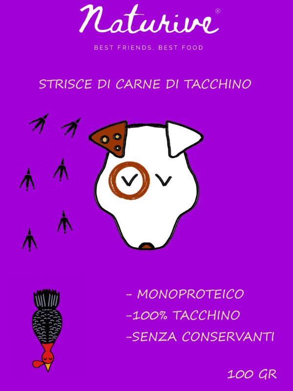 Strisce di Tacchino 100 gr